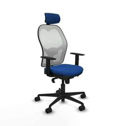 Piqueras y Crespo 1D036N2 - Bureaustoel - Hoogteverstelbaar - Blauw