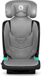 Lionelo Neal - i-Size Premium Autostoel 100-150 cm - ISOFIX - Verstelbare hoofdsteun 14 posities - Ventilatiesysteem - Zijbescherming - Wasbare bekleding - Groeit mee tot 12 jaar - Grijs