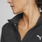 PUMA RUN FAVORITE 1/4 ZIP W - Dames Sporttrui - Opstaande kraag - Zwart - Maat XL