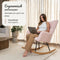 SITTT Noella - Schommelstoel - Gezellige Scandi-stijl - Licht Roze