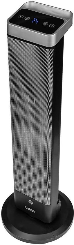 Eurom Sub-Heat 2000 Tower - Keramische kachel 2000 W - Zwenkfunctie afstandsbediening zwart