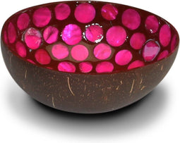 Noya - Coconut Bowl - Kokosnoot - Schaal Kom - Roze Mother of Pearl
