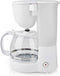 Nedis Koffiezetapparaat - Filter Koffie - 1.25 l - 10 Kopjes - Warmhoudfunctie - Wit