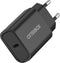 Otterbox Fast Charge - USB-C 20W Wandlader - Zwart
