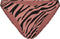 Beachlife Rose Zebra - Bikinibroekje v-detail - Regular fit - Dierenprint zwart