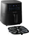 Hanseatic 52857363 - Airfryer - 6,5L 1650W 10 Programma’s - Zwart