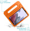 iMoshion Samsung Galaxy Tab A7 Lite - Kidsproof Backcover met handvat - Oranje