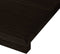 vidaXL - Traptreden - 2 - st - 110x30x2 - cm - massief - eikenhout - donkerbruin