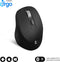 SUBBLIM Raton Optico Dual Comfort Ergo - Draadloos - 2400 DPI - Zwart