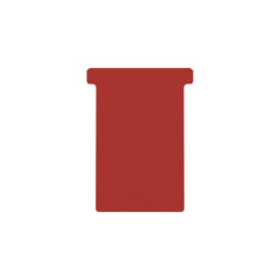 Djois - T-kaart djois formaat 3 77mm rood 100st
