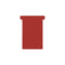 Djois - T-kaart djois formaat 3 77mm rood 100st