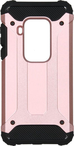 iMoshion Hoesje Geschikt voor Motorola One Zoom Hoesje - iMoshion Rugged Xtreme Backcover - Rosé