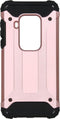 iMoshion Hoesje Geschikt voor Motorola One Zoom Hoesje - iMoshion Rugged Xtreme Backcover - Rosé