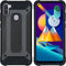 imoshion Hoesje Geschikt voor Samsung Galaxy M11 / A11 Hoesje - imoshion Rugged Xtreme Backcover - Zwart