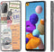 iMoshion Hoesje Geschikt voor Samsung Galaxy A21s Hoesje Siliconen - iMoshion Design hoesje - Meerkleurig / Post Travel