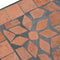 vidaXL - Parasolvoet - vierkant - 12 - kg - terracottakleurig