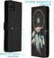 iMoshion Hoesje Geschikt voor Samsung Galaxy A22 (5G) Hoesje Met Pasjeshouder - iMoshion Design Softcase Bookcase - Zwart / Meerkleurig / Dreamcatcher