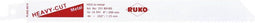 RUKO 33189185 - Reciprozaagblad HSS-bimetaal - Voor platen 2,0-10,0 mm en buizen Ø 10,0-150,0 mm