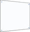 vidaXL - Spatscherm - keuken - 70x60 - cm - gehard - glas - transparant