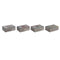 Doos-Juwelenkistje DKD Home Decor Multicolour Steen 15 x 10 x 5 cm (4 Stuks)