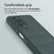 imoshion Hoesje - Geschikt voor Samsung Galaxy A32 (5G) - EasyGrip Backcover - Donkergroen