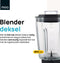 MOA Extra Glazen Kan voor Blender of Smoothie Maker - Sterke blenderkan - Geschikt voor MOAMBC10 en MOAMB10B - 900ml