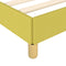 vidaXL - Bedframe - stof - groen - 80x200 - cm