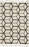 Brink en Campman - Arabiska Geometrisk 63301 Vloerkleed - 170x230 - Rechthoek - Laagpolig Tapijt - Modern - Beige, Zwart