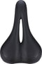 BBB Cycling LadySport - Fietszadel Dames - Anatomische uitsnijding - Zwart - 250 x 145mm