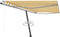 vidaXL - Luifel - vrijstaand - automatisch - 450x300 - cm - geel - en - wit