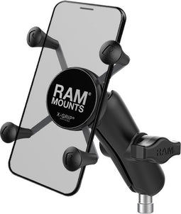 RAM Mount RAM-B-367-UN7U - Smartphone houder - Verstelbare klemarm en demping - Zwart