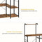 Goliving Keukenkast - Staand Keukenrek - Organizer - Hout - Bruin/Zwart - 90 x 40 x 132