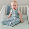 Lodger Slumber - Hoeslaken Ledikant Baby - Ademend - Groen - 70x140 cm
