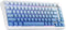 Ajazz AK820 MAX - Draadloos Mechanisch Gaming Toetsenbord - Hot Swap - RGB - Gradiënt blauw