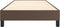 vidaXL - Bedframe - kunstleer - bruin - 90x200 - cm