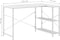 vidaXL - Computerbureau - 110x72x70 - cm - bewerkt - hout - wit