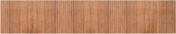 vidaXL - Vloerkleed - rechthoekig - 60x300 - cm - bamboe - naturel