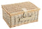 Picknickmand voor 4 personen van wilgentenen, 24-delig, B40 x D28 x H19 cm