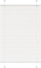 vidaXL - Plissé - rolgordijn - 90x100 - cm - stofbreedte - 89,4 - cm - polyester - wit