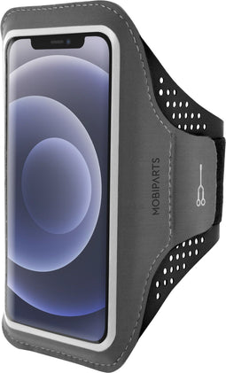 Mobiparts Comfort Fit - Sport Armband - Lichtgewicht ademend materiaal - Zwart