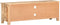 vidaXL - Tv-meubel - 120x30x40 - cm - ruw - mangohout