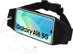 Mobiparts Comfort Fit Sport Belt geschikt voor Samsung Galaxy A16 - Zwart
