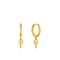 Ania Haie Under Lock & Key AH E032-04G Dames Oorringen