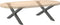 vidaXL - Salontafelpoten - 2 - st - X-vormig - 70x(30-31) - cm - staal - antraciet