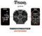 Thrustmaster T598 - Direct Axial Drive Force Feedback Racestuur - 5 Nm constant koppel - Rood Zwart