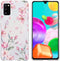 iMoshion Hoesje Geschikt voor Samsung Galaxy A41 Hoesje Siliconen - iMoshion Design hoesje - Roze / Transparant / Blossom Watercolor