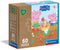 Clementoni PEPPA PIG Contourpuzzel 60 stuk(s) Kunst