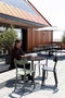 Zuiver Friday Stapelbare Tuinstoel - Set Van 2 - Mat Zwart Aluminium