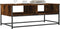 vidaXL - Salontafel - 100x51x40 - cm - bewerkt - hout - gerookt - eikenkleurig