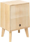 Beliani SENEY - Nachtkastje - Lichte houtkleur - Paulowniahout